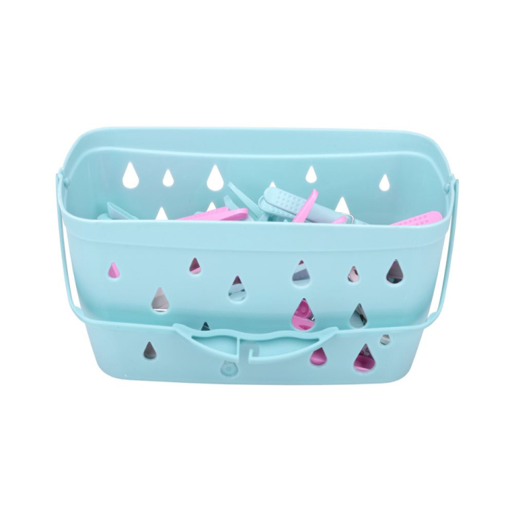 Klamerki do bielizny w koszyku ROSA 30 sztuk RAVI